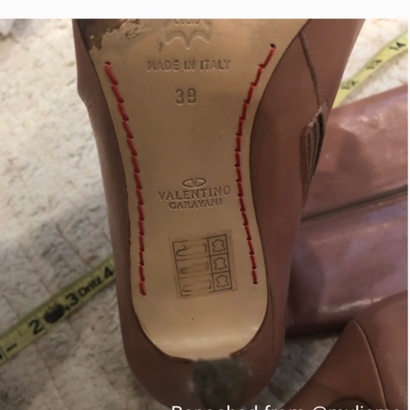 Valentino 100% Authentic Leather Boots - Picture 4 of 7